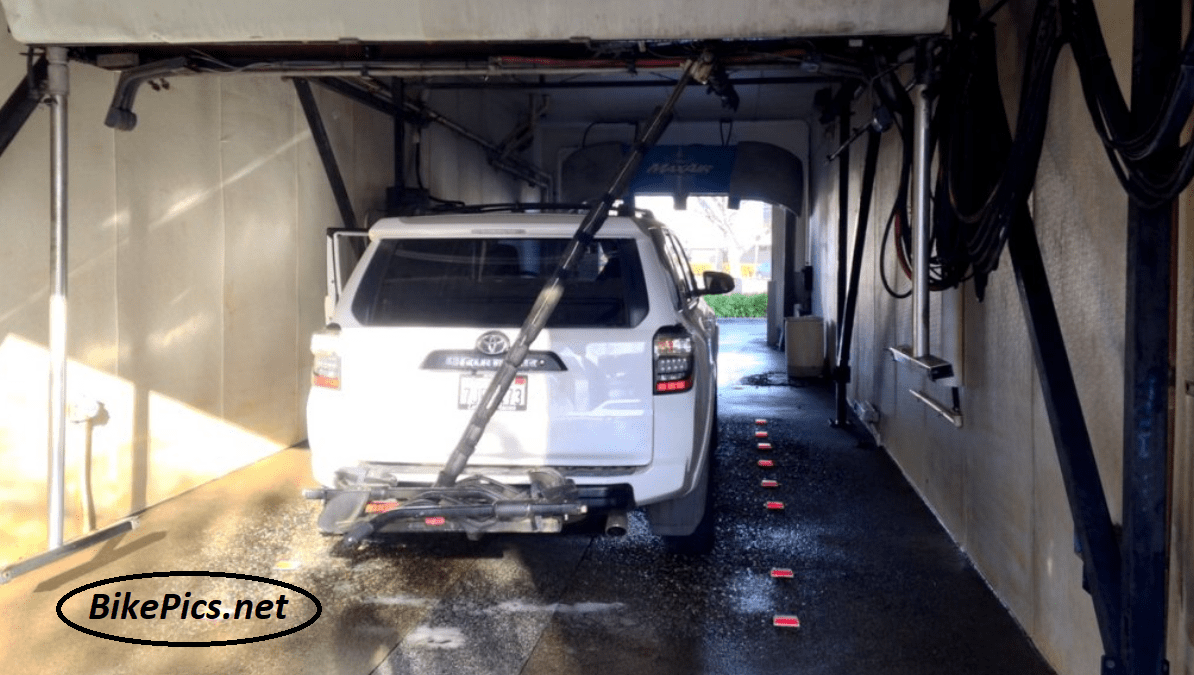 Can You Go Through a Car Wash With a Bike Rack?