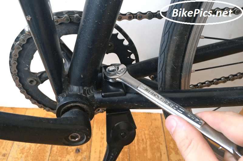 Installing a kickstand on a mountain bike