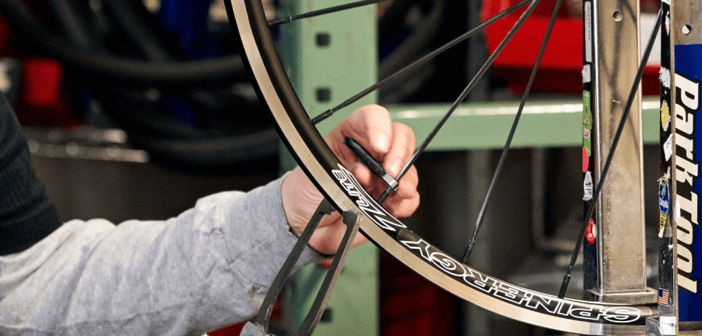 Inspect Wheels for Loose Spokes